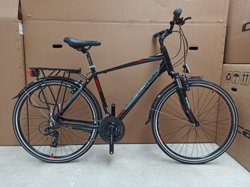 Capriolo Roadster Man 1.0 férfi trekking kerékpár 22" Grafit-Kék