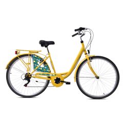   Capriolo Diana City 28" | sárga női városi kerékpár