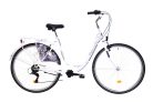 Capriolo Diana 6 sebességes női városi kerékpár 20" Fehér 2024