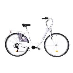   Capriolo Diana 6 sebességes női városi kerékpár 20" Fehér 2024