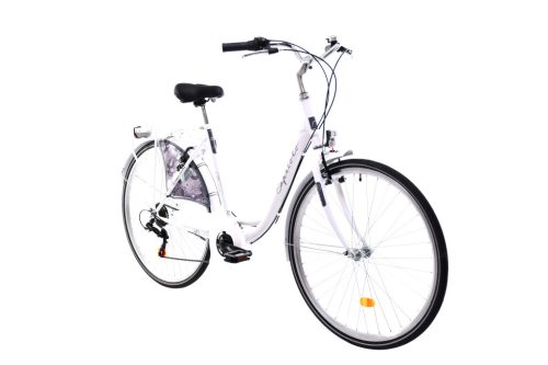 Capriolo Diana 6 sebességes női városi kerékpár 20" Fehér 2024