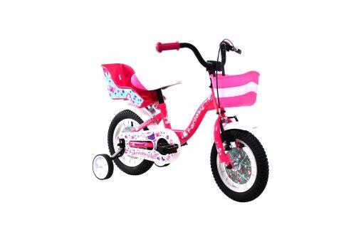 Adria Fantasy 12 gyerek kerékpár Rózsaszín-Türkiz 2024 2-4 éveseknek 12 colos gyerek kerékpár | BELO BIKE