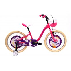  Adria Fantasy 20 hercegnős gyerek kerékpár Rózsaszín-Fehér 20 colos gyerek kerékpár | BELO BIKE