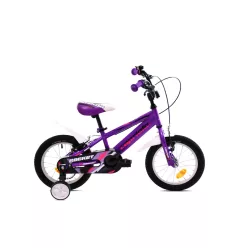   Capriolo Rocket 14" hátra tekerhető gyerek kerékpár Lila 14 colos gyerek kerékpár | BELO BIKE