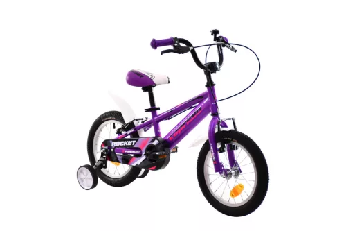 Capriolo Rocket 14" hátra tekerhető gyerek kerékpár Lila 14 colos gyerek kerékpár | BELO BIKE