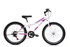 Adria Stinger 24" gyerek kerékpár Fehér-Rózsaszín 9-11 éveseknek 24 colos gyerek kerékpár | BELO BIKE