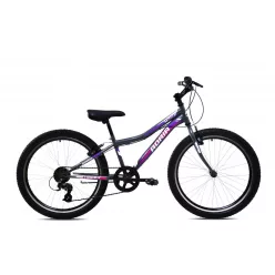   Adria Stinger 24 gyerek kerékpár Grafit-Lila 9-11 éveseknek 24 colos gyerek kerékpár | BELO BIKE