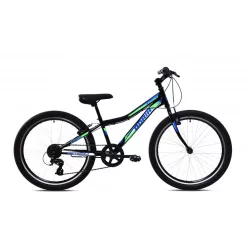   Adria Stinger 24 gyerek kerékpár Fekete-Zöld 9-11 éveseknek 24 colos gyerek kerékpár | BELO BIKE