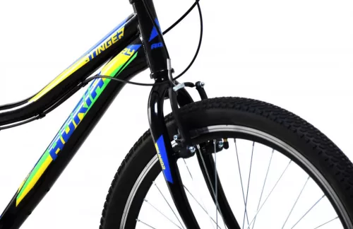 Adria Stinger 24 gyerek kerékpár Fekete-Zöld 9-11 éveseknek 24 colos gyerek kerékpár | BELO BIKE