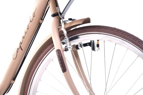 Capriolo Diana 6 sebességes női városi kerékpár 18" Mattbézs