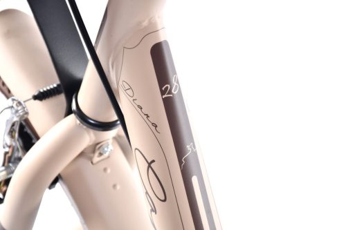 Capriolo Diana 6 sebességes női városi kerékpár 18" Mattbézs