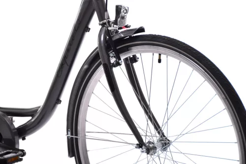 Capriolo Diana 1 sebességes női kontrás városi kerékpár 20" Grafit