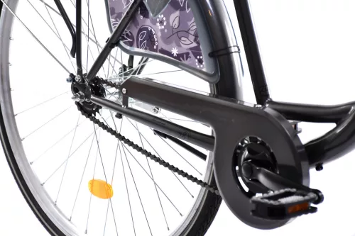 Capriolo Diana 1 sebességes női kontrás városi kerékpár 20" Grafit