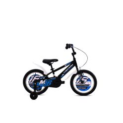 Capriolo Mustang 16" gyerek kerékpár Fekete-Kék