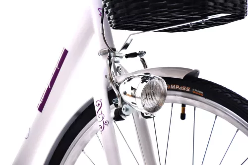 Adria Melody női városi 1 sebességes 28 kerékpár Fehér