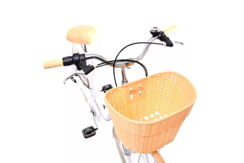 Adria Melody női városi 7 sebességes 28 kerékpár Fehér-Bézs