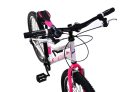 Capriolo Diavolo 400 24" gyerek kerékpár Fehér-Pink