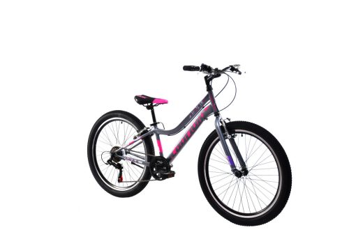 Capriolo Diavolo 400 24" gyerek kerékpár Grafit-Rózsaszín 2025 24 colos gyerek kerékpár | BELO BIKE