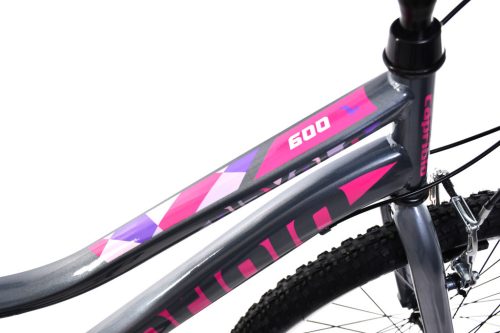 Capriolo Diavolo 400 24" gyerek kerékpár Grafit-Rózsaszín 2025 24 colos gyerek kerékpár | BELO BIKE