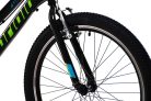 Capriolo Diavolo 400 24" gyerek kerékpár Fekete-Zöld