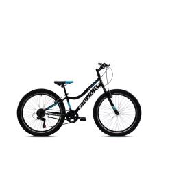   Capriolo Diavolo 400 24" gyerek kerékpár Fekete-Kék 2025 24 colos gyerek kerékpár | BELO BIKE