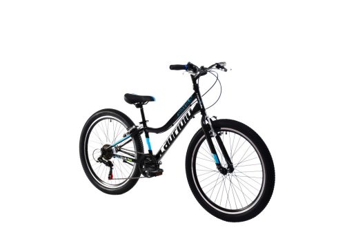 Capriolo Diavolo 400 24" gyerek kerékpár Fekete-Kék 2025 24 colos gyerek kerékpár | BELO BIKE