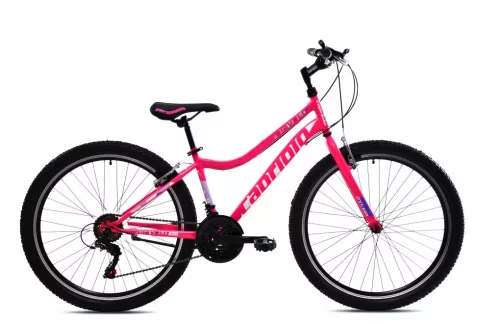Capriolo Diavolo 600 26" gyerek MTB kerékpár 14" Pink-Lila | BELO BIKE