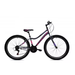   Capriolo Diavolo 600 26" lányka MTB kerékpár 14" Grafit-Lila