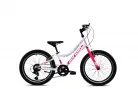 Capriolo Diavolo 200 20" gyerek kerékpár Fehér-Rózsaszín 2025 20 colos gyerek kerékpár | BELO BIKE