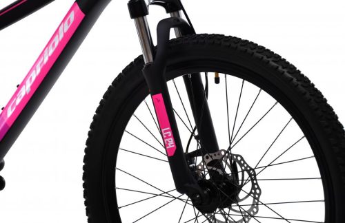 Capriolo LC KID 240 24" gyerek kerékpár Fekete-Pink