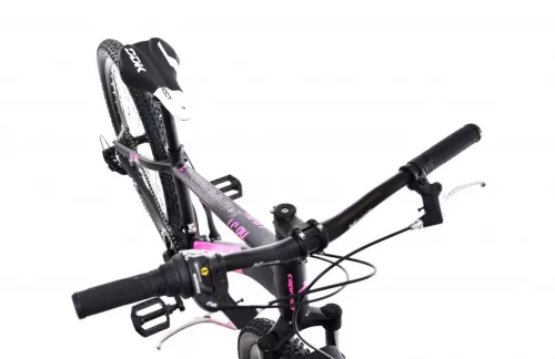 Capriolo LC KID 240 24" gyerek kerékpár Fekete-Pink