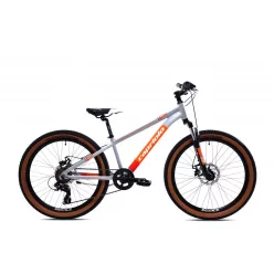   Capriolo LC KID 240 24"| 24 colos gyerek kerékpár Grafit-Narancs 9-11 éveseknek|BELO BIKE