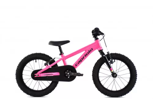 Capriolo LC KID 16" hátra tekerhető gyerek kerékpár Rózsaszín 5-7 éveseknek 16 colos gyerek kerékpár | BELO BIKE