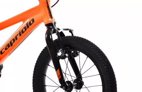 Capriolo LC KID 16" hátra tekerhető gyerek kerékpár Narancs 5-7 éveseknek 16 colos gyerek kerékpár | BELO BIKE