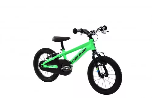 Capriolo LC KID 14" hátra tekerhető gyerek kerékpár Zöld  3-5 éveseknek 14 colos gyerek kerékpár | BELO BIKE