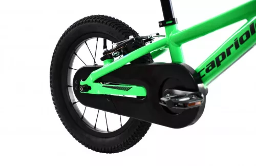 Capriolo LC KID 14" hátra tekerhető gyerek kerékpár Zöld  3-5 éveseknek 14 colos gyerek kerékpár | BELO BIKE