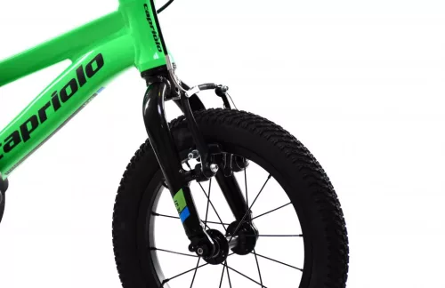Capriolo LC KID 14" hátra tekerhető gyerek kerékpár Zöld  3-5 éveseknek 14 colos gyerek kerékpár | BELO BIKE