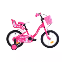 Capriolo Viola 14" alpakás gyerek kerékpár Pink