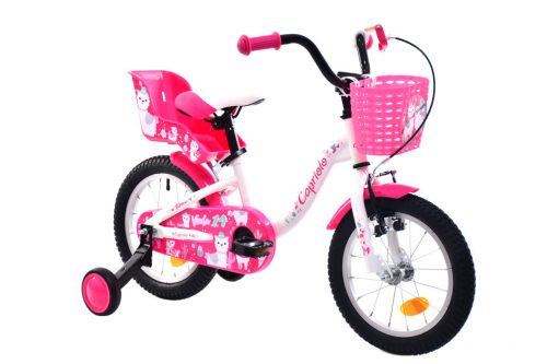 Capriolo Viola 14" alpakás gyerek kerékpár Fehér