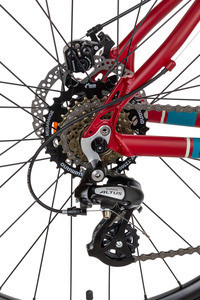 Woodlands Pro 1.1 21SP 27,5 / 16,5" MTB kerékpár Matt bordó 16 colos gyerek kerékpár | BELO BIKE