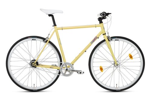 Csepel Royal 3* férfi agyváltós városi kerékpár 59 cm Sárga