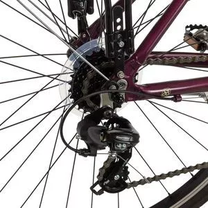 Csepel Traction 100 17" lila női trekking kerékpár