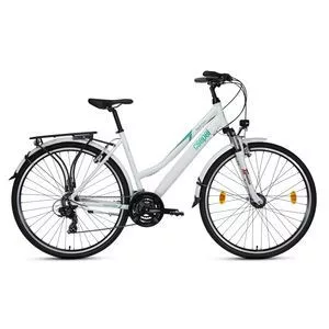Csepel Traction 100 19" fehér női trekking kerékpár