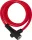 ABUS spirál lakat 3506K/120 | Piros