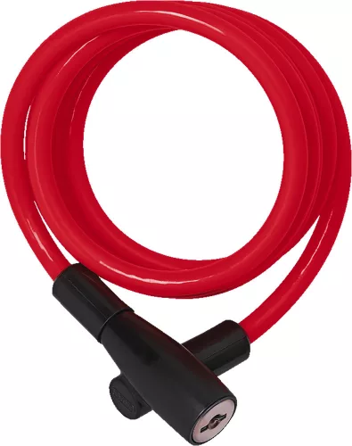 ABUS spirál lakat 3506K/120 | Piros