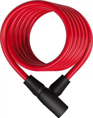 ABUS spirál lakat Star 4508K/150 | Piros