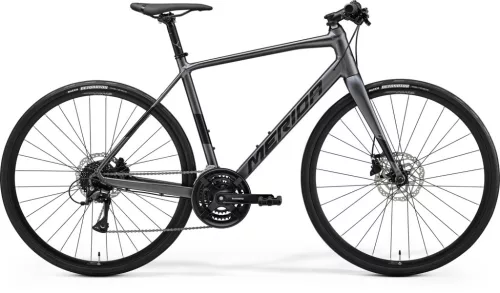 MERIDA SPEEDER 100 III1 XS SELYEM SÖTÉTEZÜST (FEKETE) férfi fitness kerékpár