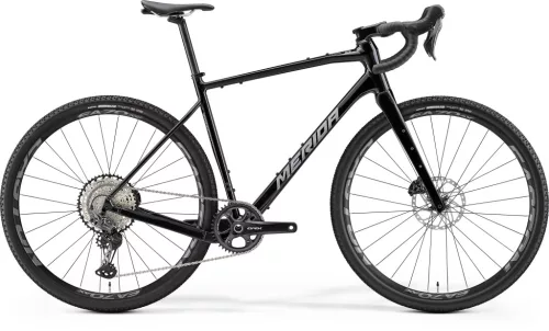 MERIDA SILEX 700 II1 M FEKETE (SZÜRKE/TITÁN) férfi gravel  kerékpár