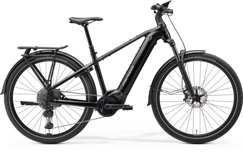 MERIDA eFLOAT TK 600 EQ II1 METÁLFEKETE (FEGYVERSZÜRKE) - BOSCH férfi elektromos kerékpár