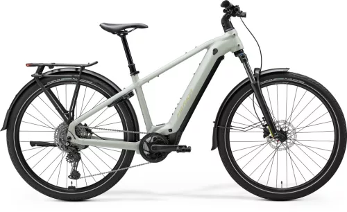 MERIDA eFLOAT TK 500 EQ II1 SELYEM MOHASZÜRKE (ZÖLD) - BOSCH férfi elektromos kerékpár